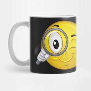 Detective Smiley Mug